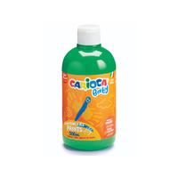 Carioca Baby ujjfesték zöld színben 500 ml-es flakonban - Carioca