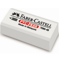 Faber-Castell Faber-Castell: PVC mentes radír celofánvédővel