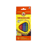 ICO ICO: Koh-I-Noor Tricolor háromszögletű színes ceruza szett 12db-os