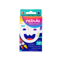 Nebulo Nebulo: Jumbo színes zsírkréta szett 12db-os