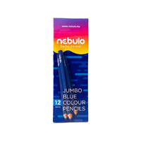 Nebulo Nebulo: Kék háromszögletű Jumbo színes ceruza 1db