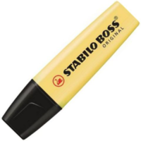 Stabilo Stabilo: BOSS Original Pasztell szövegkiemelő vanília színben 2-5mm-es
