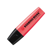 Stabilo Stabilo: BOSS Original szövegkiemelő piros színben 2-5mm-es