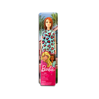 Mattel Barbie Chic baba kék szívecskés ruhában - Mattel