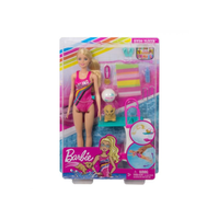 Mattel Barbie Dreamhouse Adventures: Úszóbajnok Barbie baba szett - Mattel