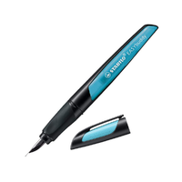 Stabilo Stabilo: EASYbuddy "L" orrszélességű fekete-kék színű ergonomikus töltőtoll kék tintával