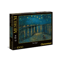 Clementoni Museum Collection: Vincent Van Gogh - Csodálatos éjszaka a Rhone fölött 1000 db-os puzzle - Clementoni