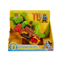 Mattel Fisher-Price: Imaginext krokodil és Hook kapitány játékszett - Mattel