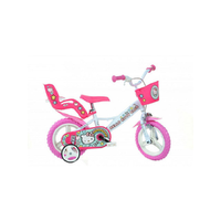 Dino Bikes Hello Kitty rózsaszín-fehér gyerek bicikli 12-es méretben - Dino Bikes kerékpár