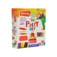 ER Toys Play-Dough: Heroes Party gyurma szett 7db-os
