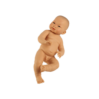 Llorens Fiú csecsemő baba ázsiai 45cm (45005)