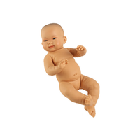 Llorens Lány csecsemő baba ázsiai 45cm (45006)