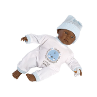 Llorens Llorens: Cuqui síró afroamerikai fiú baba 30 cm (30011)