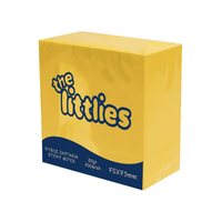 Luna The Littlies: Sárga színű 400 lapos jegyzettömb 75x75mm