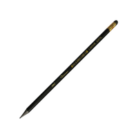 Luna Tesoro fekete-arany famentes ceruza radírral