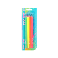 Spirit Spirit: Jumbo HB grafit ceruza szett neon külsővel 4db-os