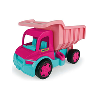 Wader Gigant Truck rózsaszínű óriás dömper 150 kg-os teherbírással - Wader