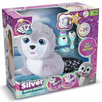 IMC Toys Silver interaktív bébi fóka plüss