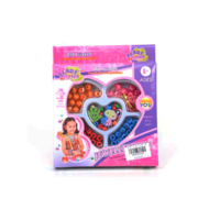 Magic Toys Beads Series: Ékszerkészítő gyöngy szett 50+ színes, betűs gyöngyökkel