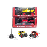 Magic Toys RC Jeep Wrangler távirányítós terepjáró két színváltozatban 1/18
