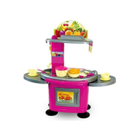 Mochtoys Rózsaszín játékkonyha konyhapulttal és kiegészítőkkel 78cm