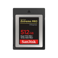 SanDisk Sandisk Cf express extreme pro® kártya 512GB, Type B, 1700MB/s, 1400MB/s (186487)