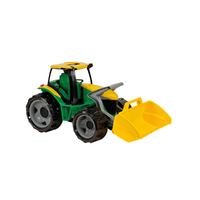 LENA LENA: Óriás traktor homlokrakodóval zöld/sárga 62cm