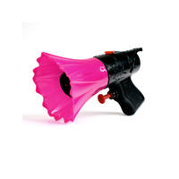 Magic Toys 2az1-ben vízi pisztoly és síp fekete-pink színben