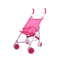 Magic Toys Fémvázas esernyőre csukható sport babakocsi pink színben 25x53x51cm