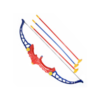 Magic Toys Íj szett tapadókorongos nyílvesszőkkel piros-kék színben 67cm