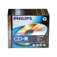 Philips Philips CD-R80 SLIM 52x