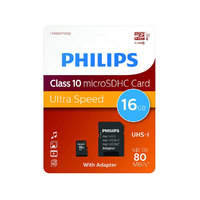 Philips Philips 16Gb microSDHC Class 10 UHS-I U1