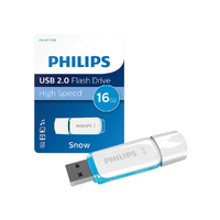 Philips Philips Pendrive USB 2.0 16GB Snow Edition fehér-kék