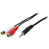 LogiLink LogiLink Sztereo Audio átalakító kábel, 0.2 m