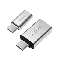 LogiLink Logilink USB Adapter, USB 3.2 Gen 1x1 USB-C M to USB AF & Micro BF