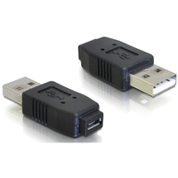 Delock Delock Adapter USB micro-A+B female to USB2.0-A male