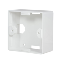 LogiLink LogiLink Outlet Surface Mounting Box for Faceplates, pure white