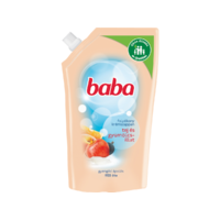 Baba Baba folyékony szappan utántöltő tej és gyümölcsillat 500ml