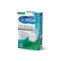 Corega Corega fehérítő hatású műfogsor tisztító tabletta 30db