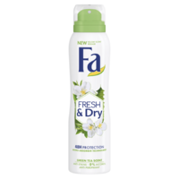 Fa Fa Fresh&Dry Green Tea izzadásgátló deospray 150ml spray dezodor