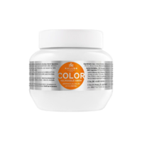 Kallos Kallos KJMN Color hajpakoló krém lenmagolajjal és UV filterrel 275ml