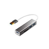 LogiLink LogiLink USB 3.0, 3-port hub, with card reader