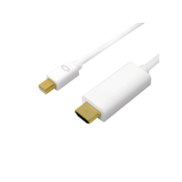 LogiLink Logilink 4K mini DisplayPort cable, DP1.2 to HDMI 1.4. 2m