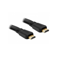 Delock Delock High Speed HDMI Ethernet kábel - A apa/apa 1,0m lapos