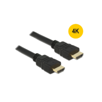 Delock Delock High Speed HDMI-kábel típusú Ethernet  HDMI A dugós > HDMI A dugós 4K 0,5 m