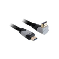 Delock Delock High Speed HDMI-kábel típusú Ethernet  HDMI A dugós > HDMI A dugós derékszögű 4K 1 m