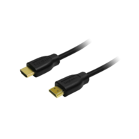 LogiLink LogiLink HDMI Kábel 1.4, 2x HDMI apa, fekete, 2m