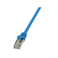 LogiLink LogiLink CAT5e F/UTP Patch Cable AWG26 blue 0,25m