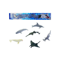  Játék tengeri állatok figura készlet 6db BZ6029