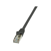 LogiLink LogiLink CAT6 F/UTP Patch Cable EconLine AWG26 black 0,50m